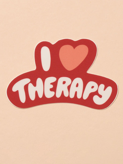 I Love Therapy Sticker