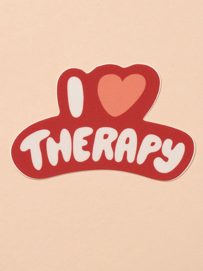 I Love Therapy Sticker