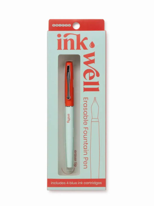 Tomato + Mint Erasable Fountain Pen