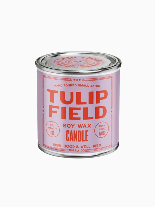 Tulip Field Soy Candle