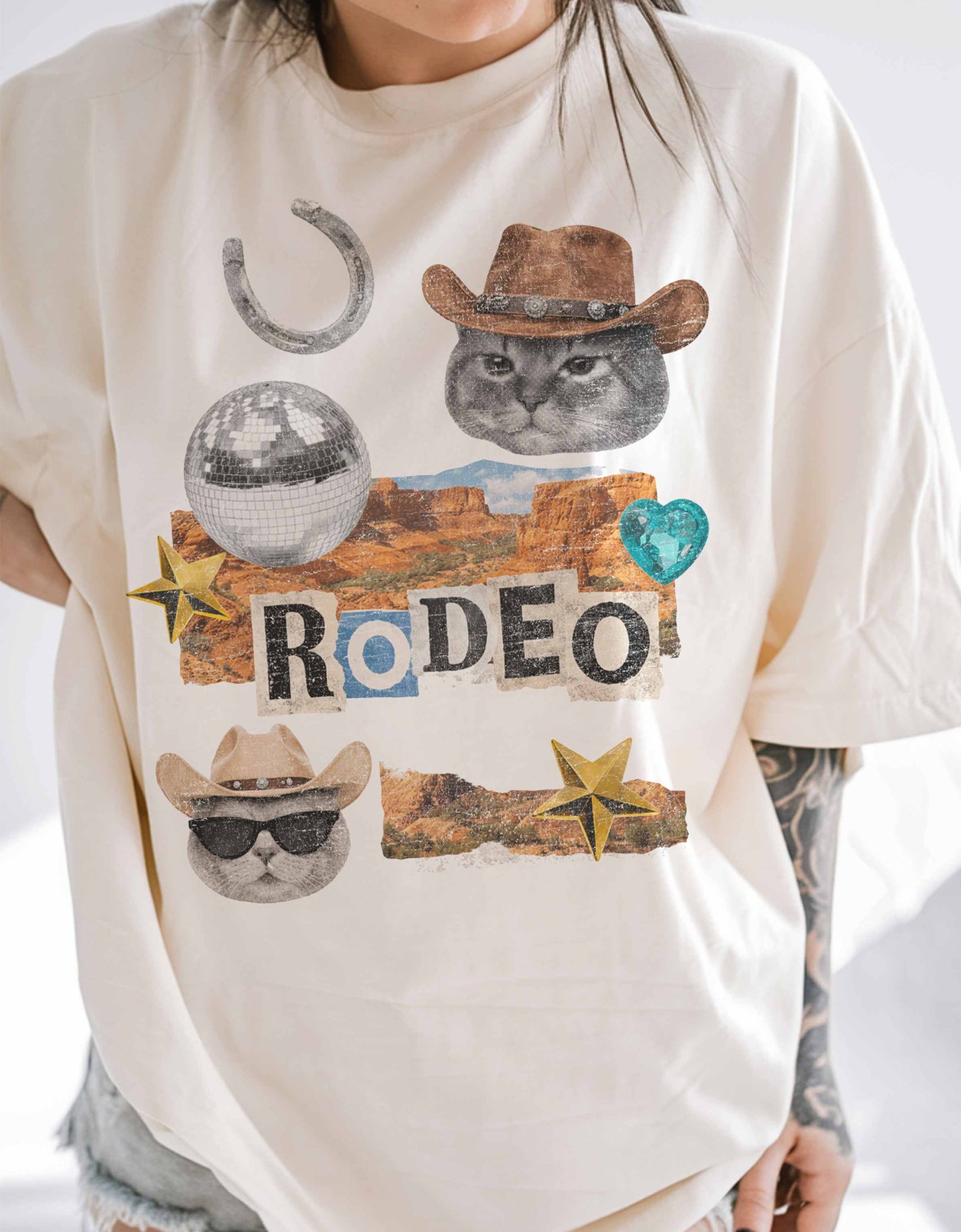 Rodeo Cat Tee