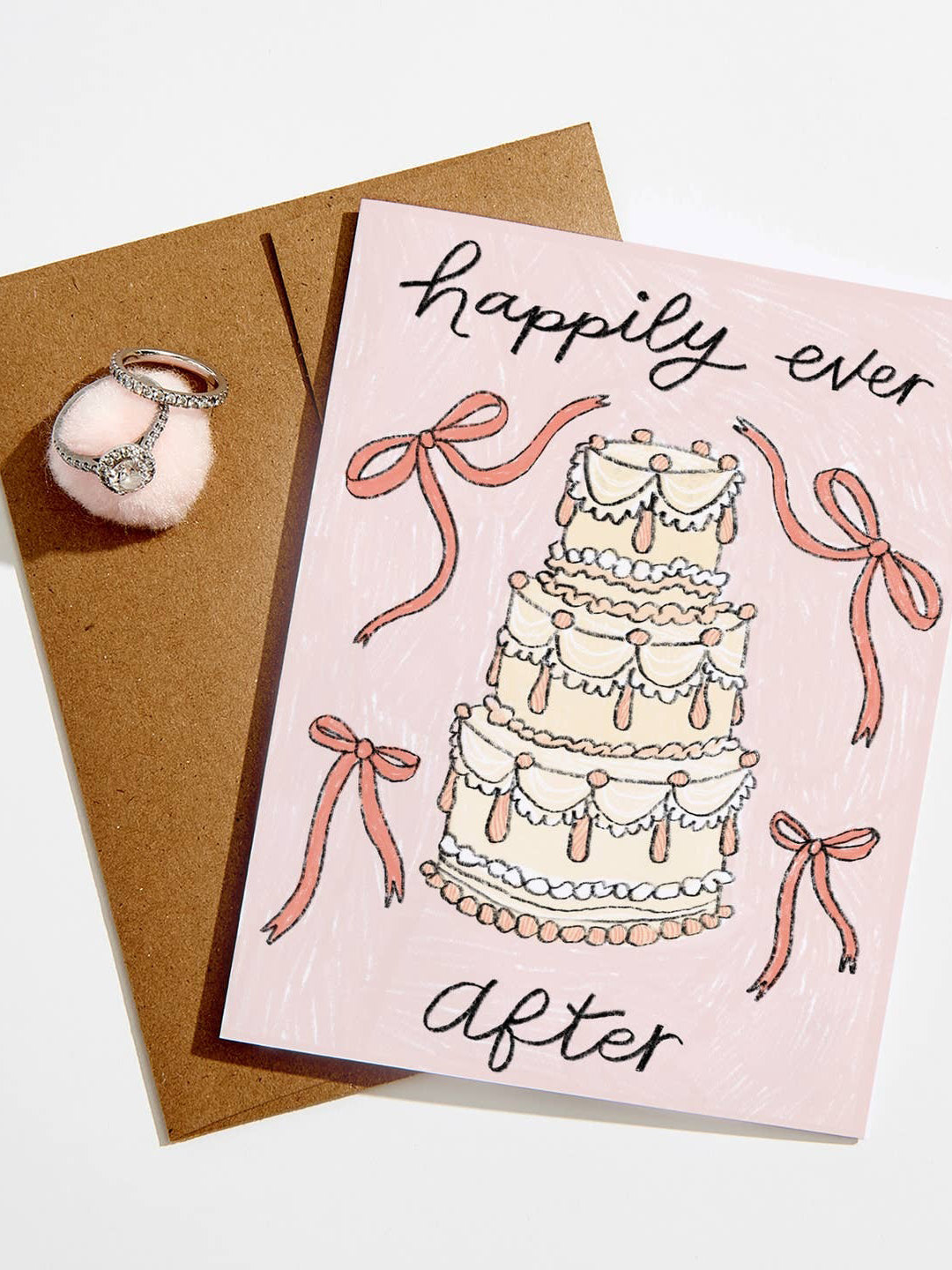 Happily Ever After Cake Card