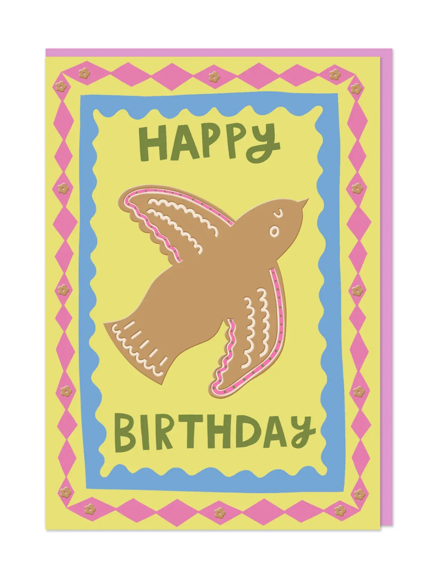 happy birthday dove card