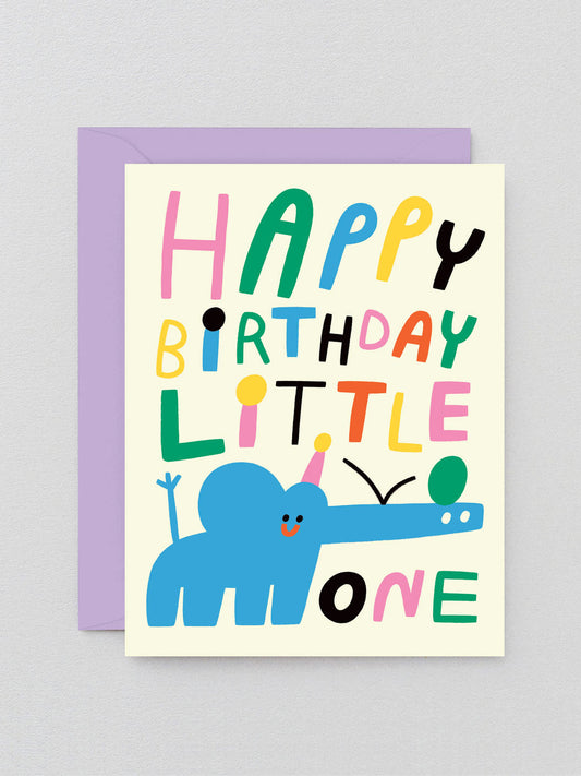 Happy Birthday Little One Card