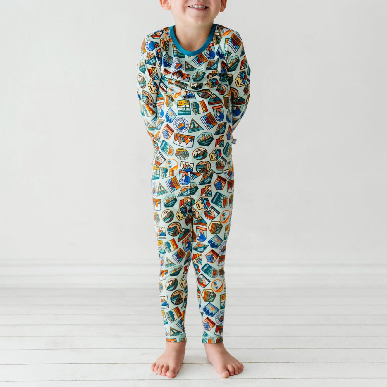 happy camper pajama set