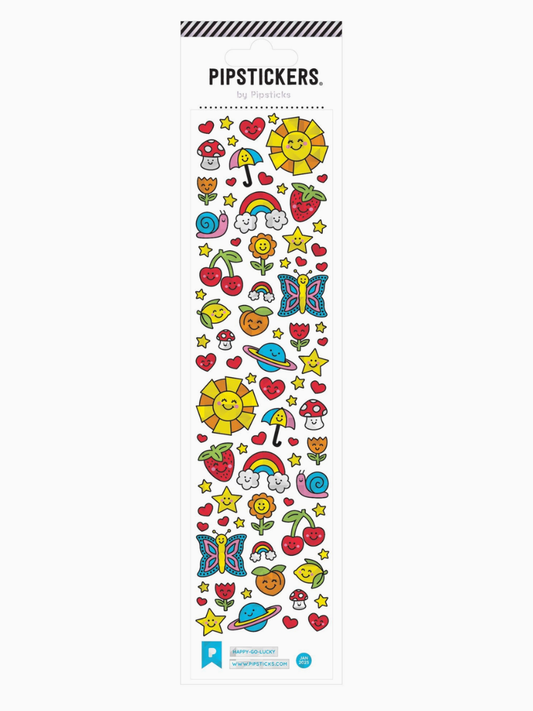 happy go lucky pipstickers