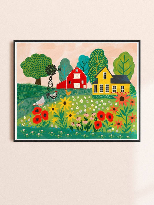 Happy Homestead Art Print