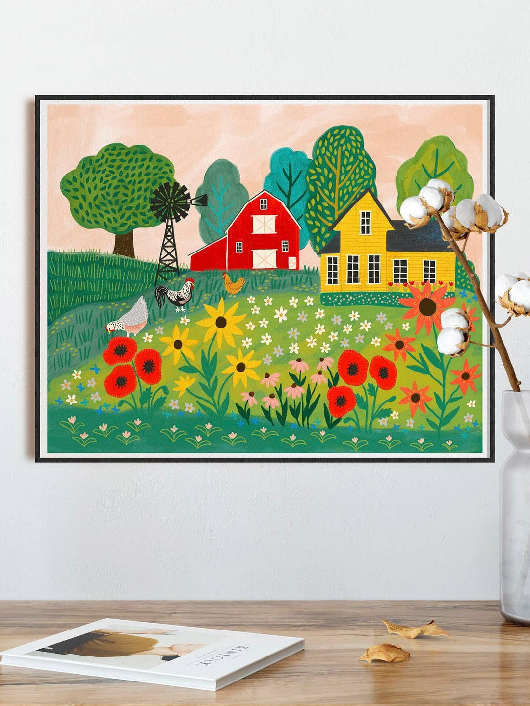 Happy Homestead Art Print