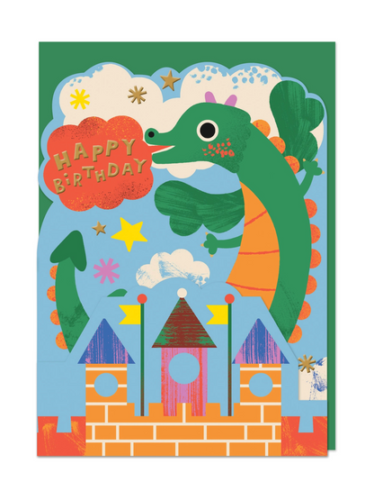 have a roar-some birthday die-cut card