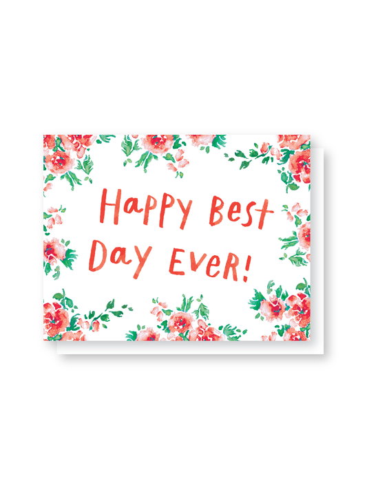 happy best day ever card