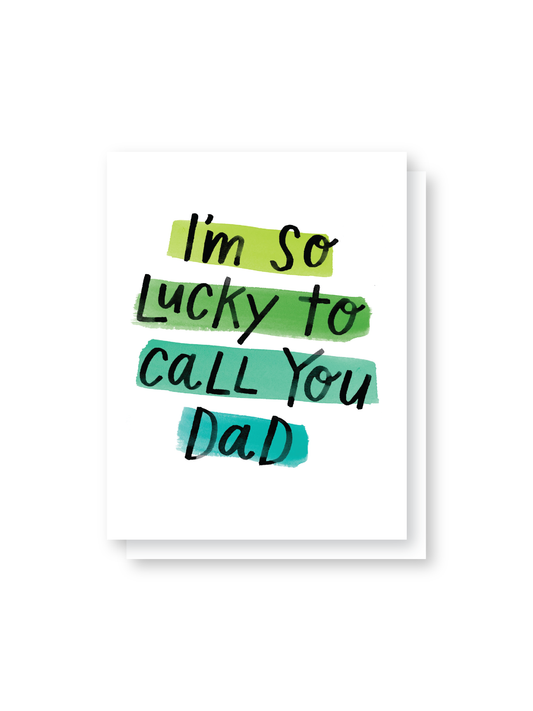 lucky dad card