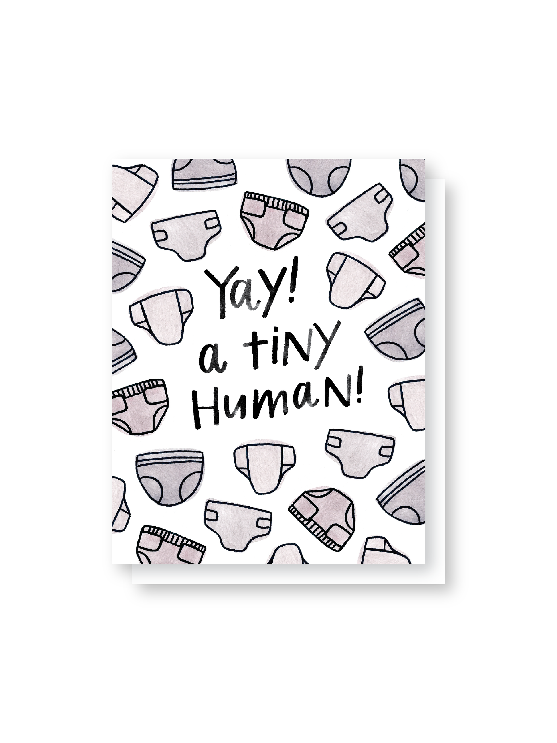 yay tiny human card