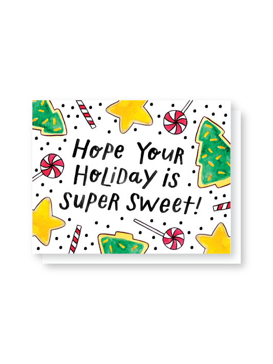 sweet holiday card
