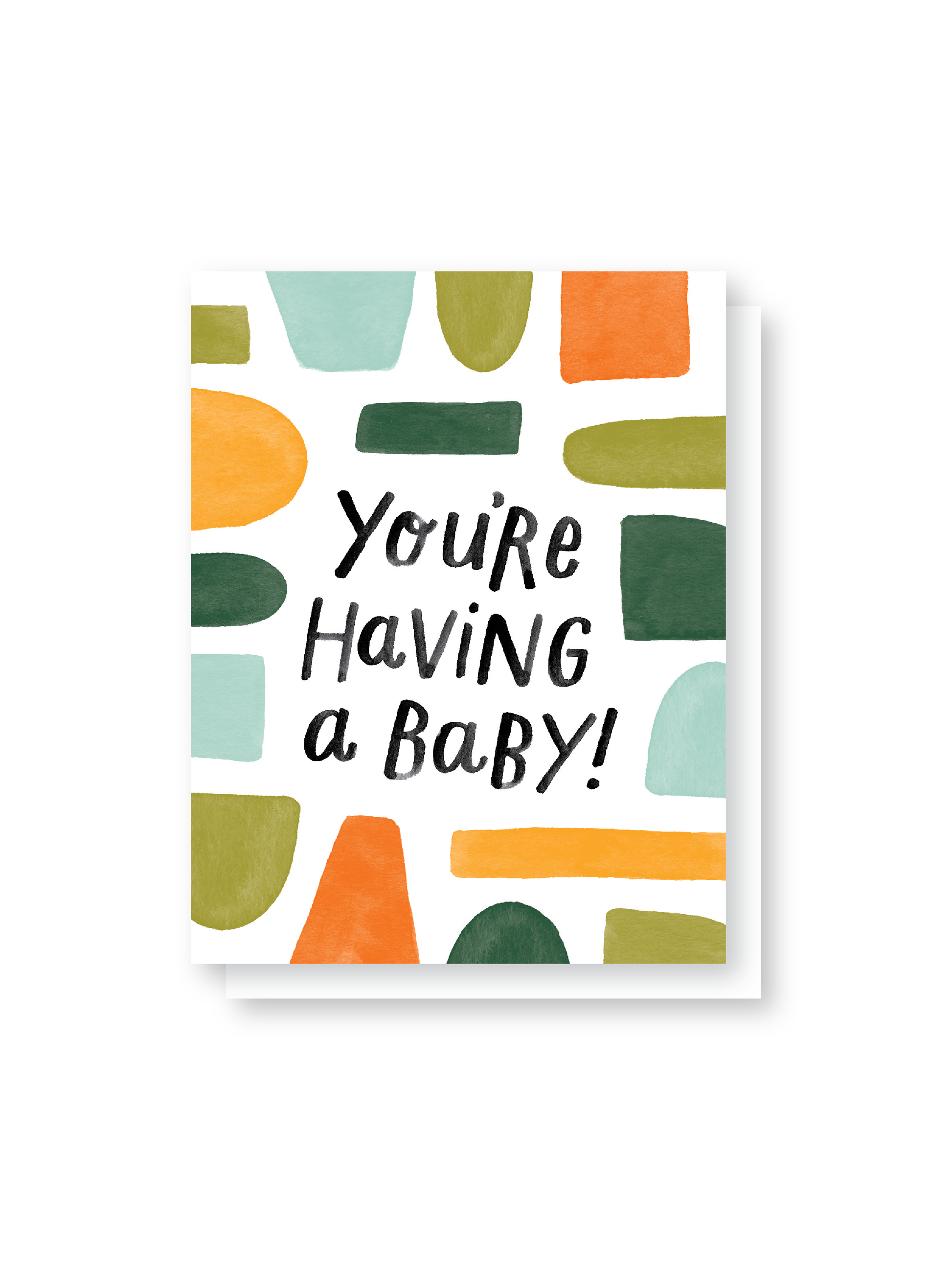 you're having a baby card