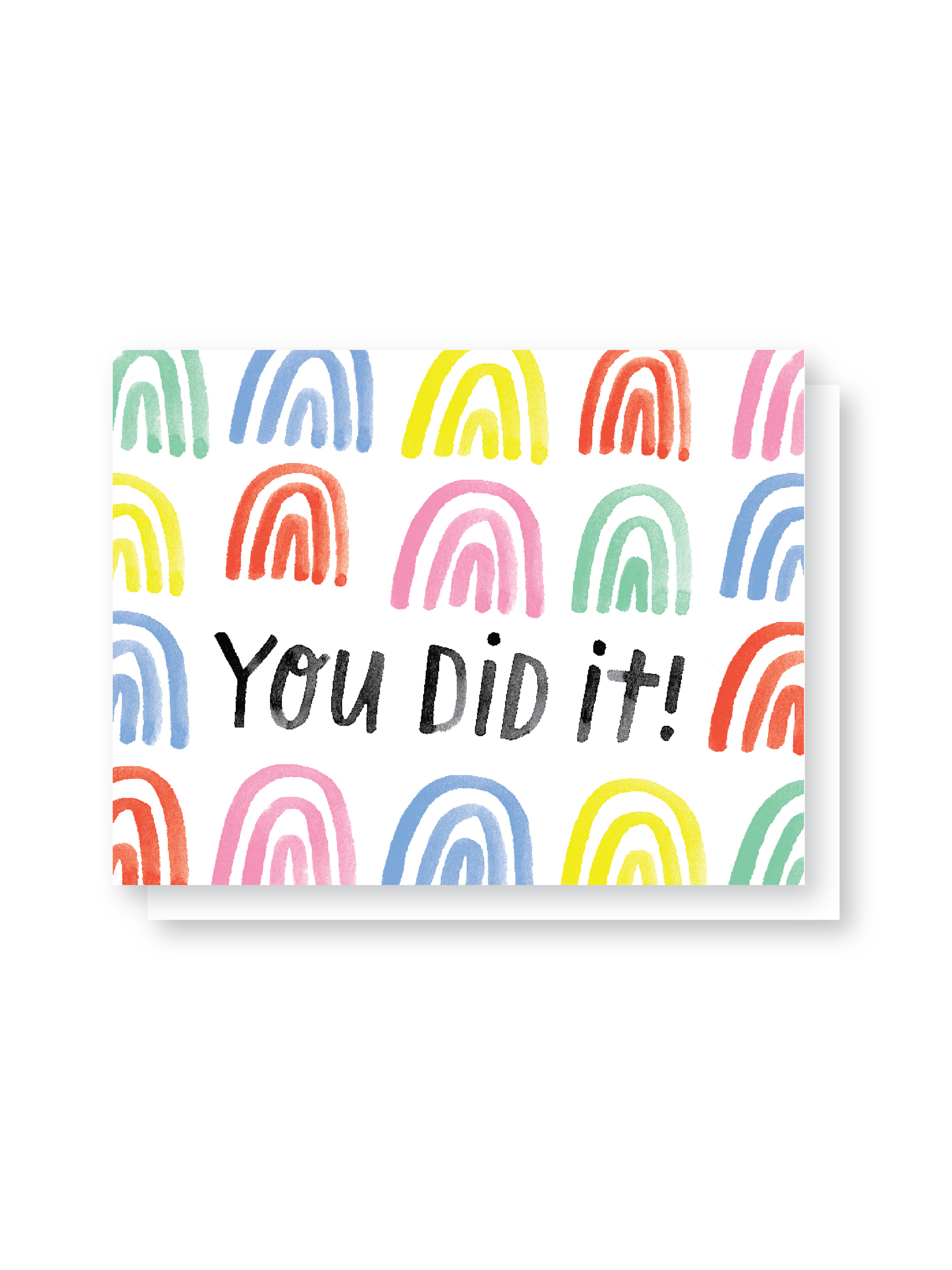 you did it card