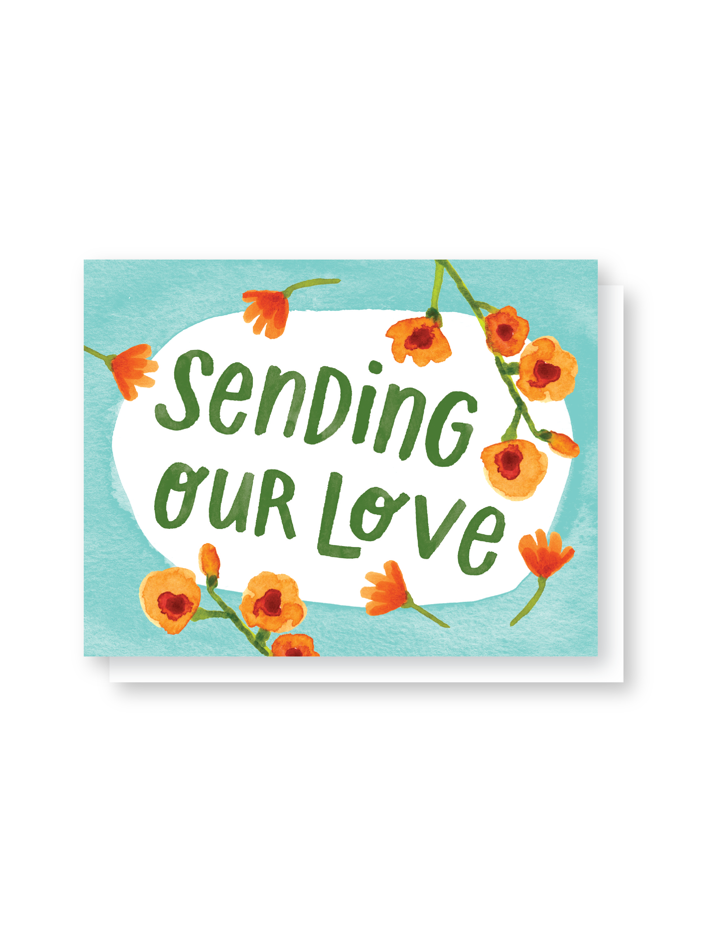 sending our love card
