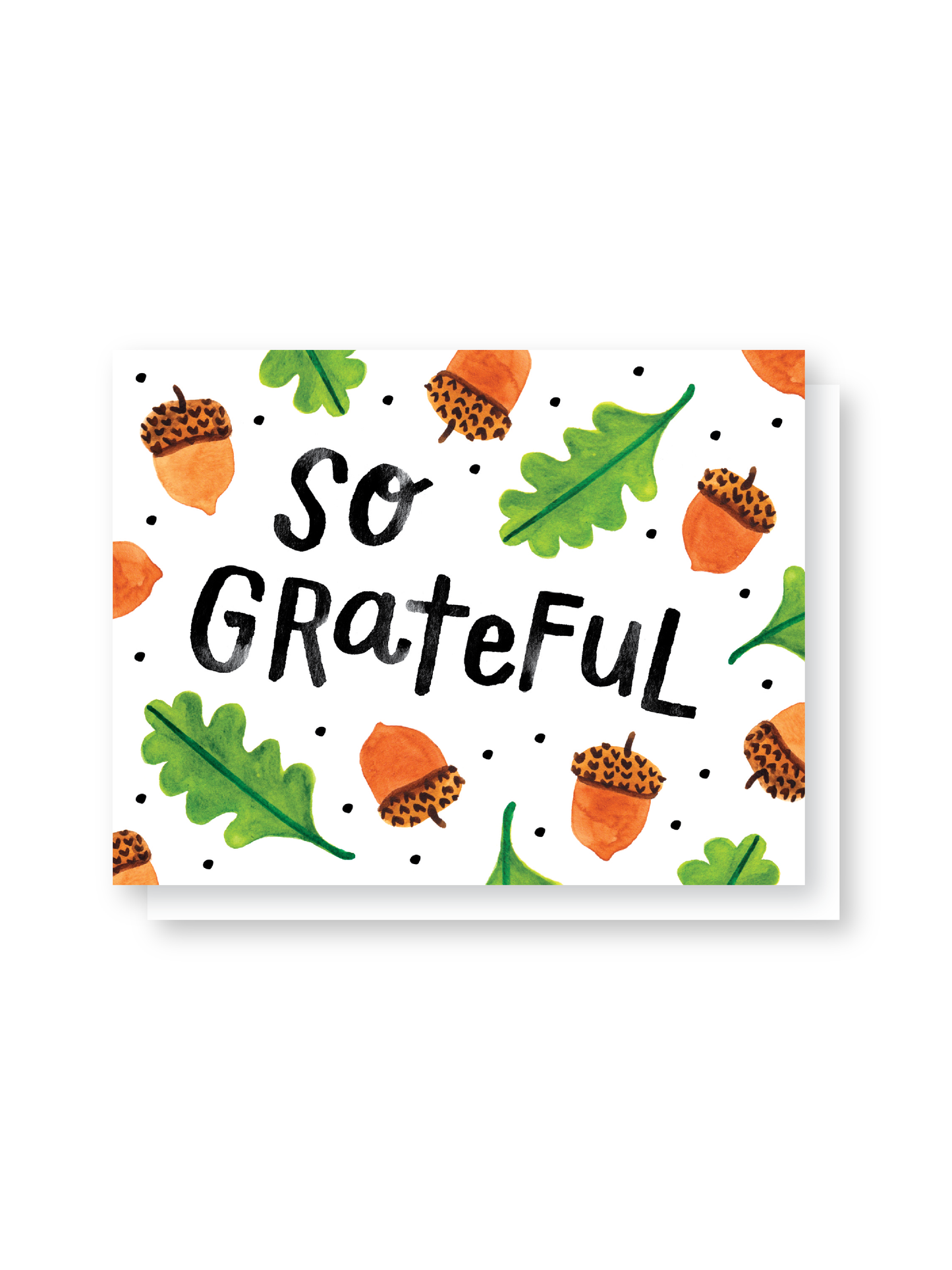 grateful acorn card