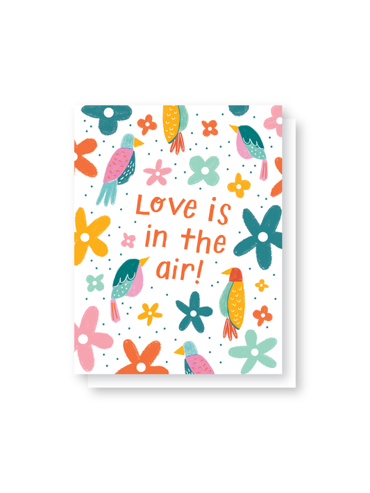 love is in the air card