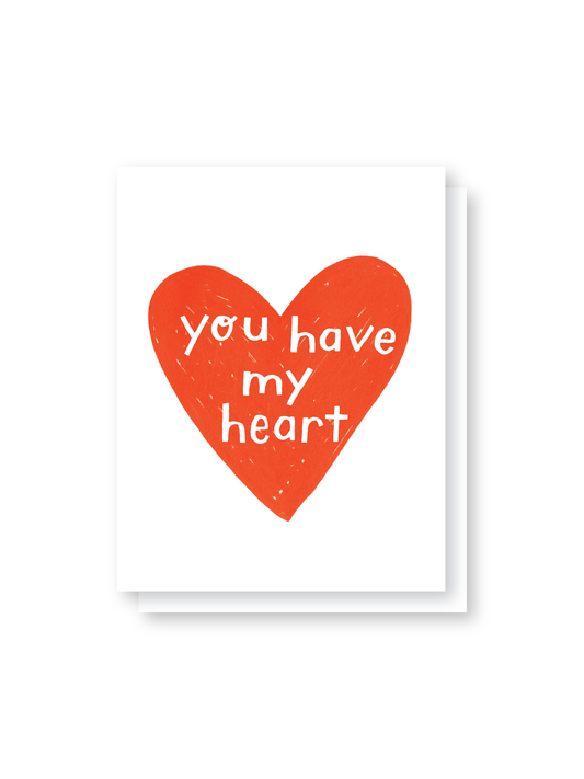 you have my heart card