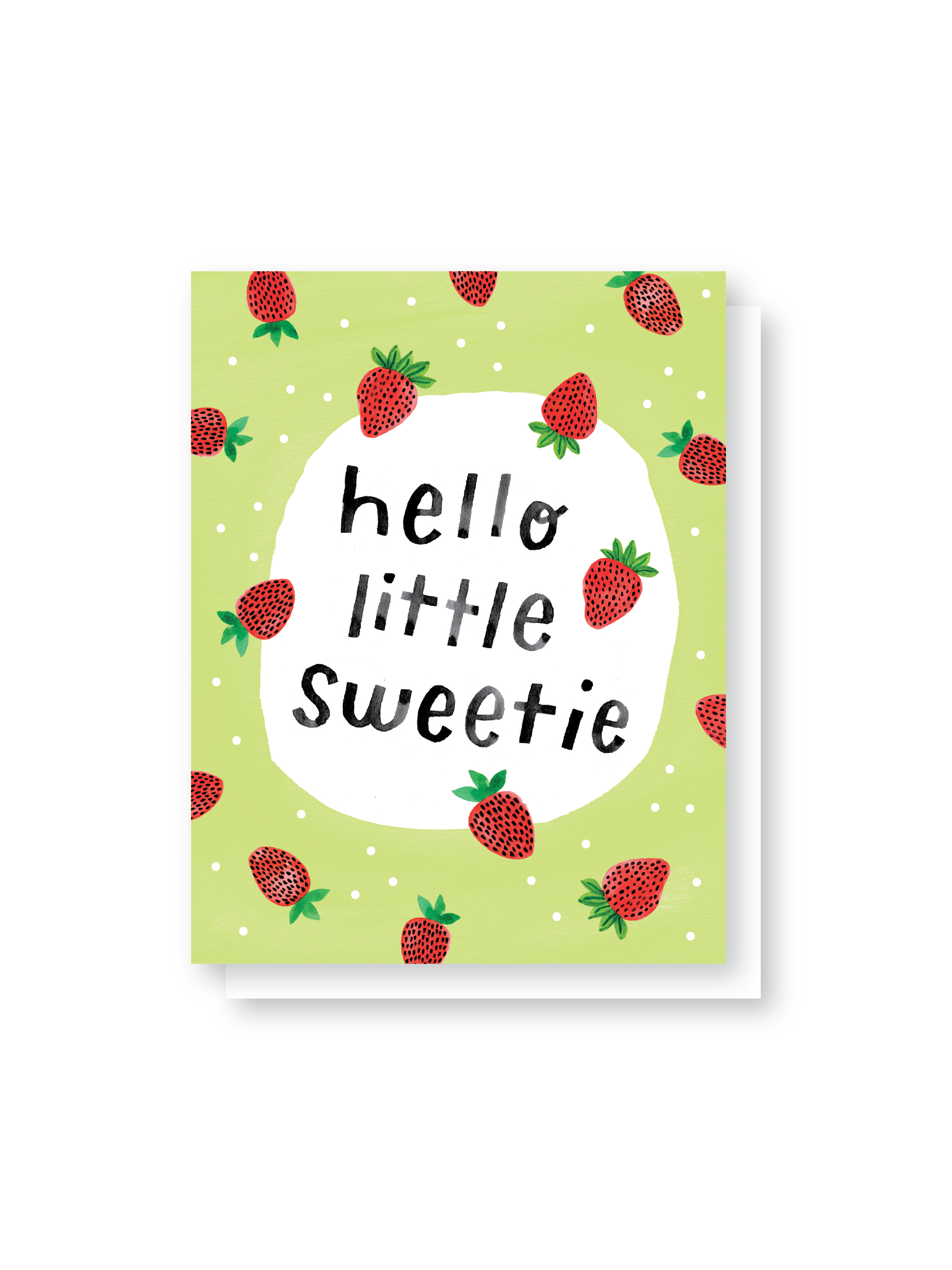 hello little sweetie card
