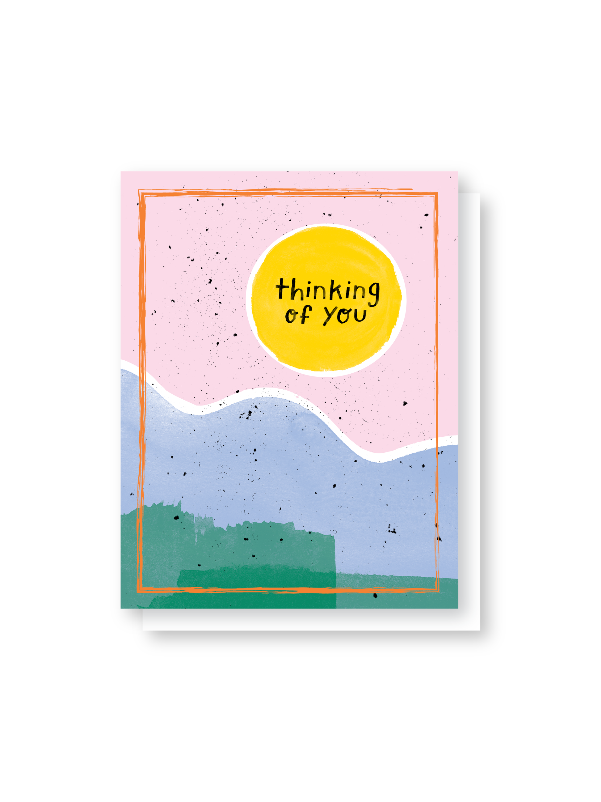 thinking of you sun card