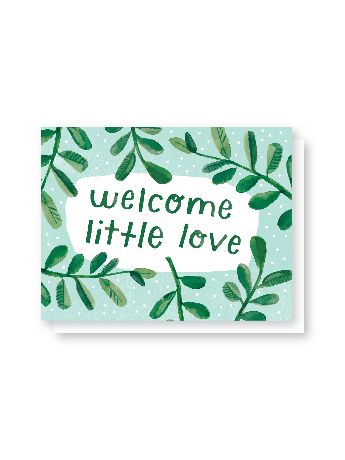 welcome little love card