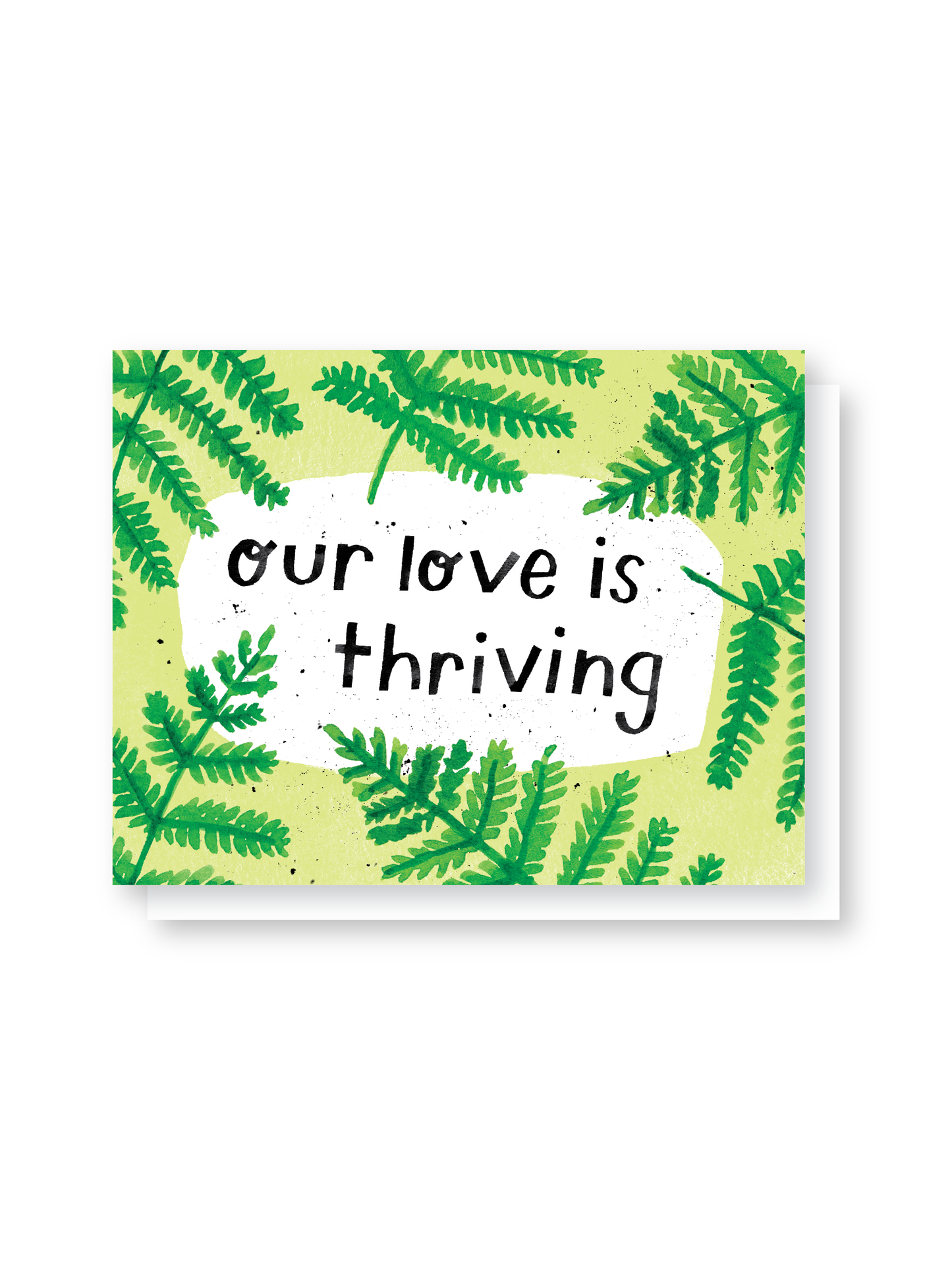 thriving love card
