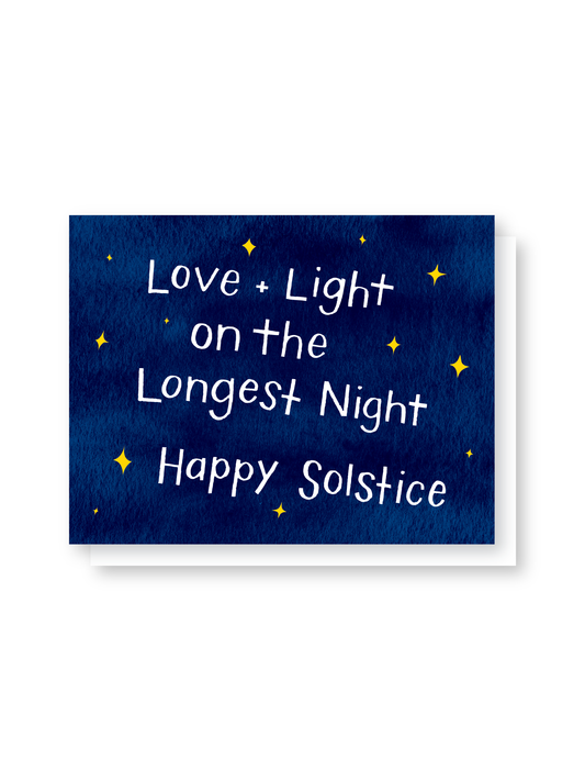 happy solstice card