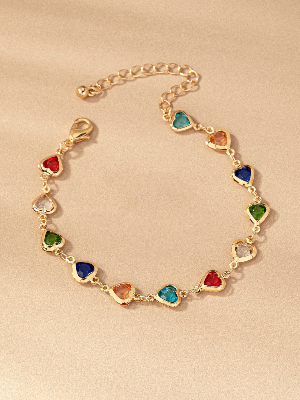 heart stone bracelet