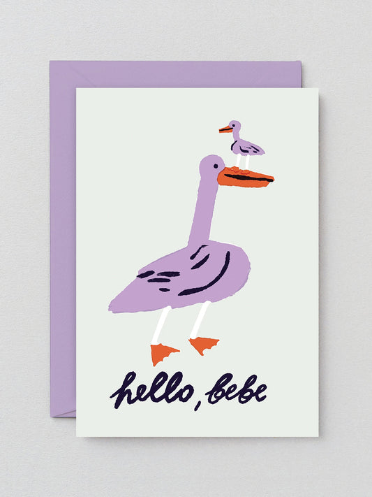 Hello Bebe Card