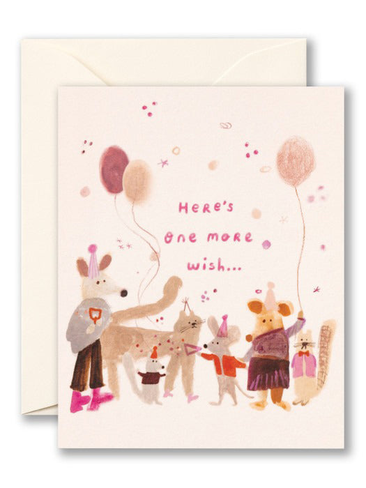 One More Wish Card