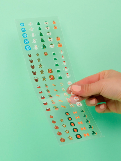 ho ho ho kids nail stickers