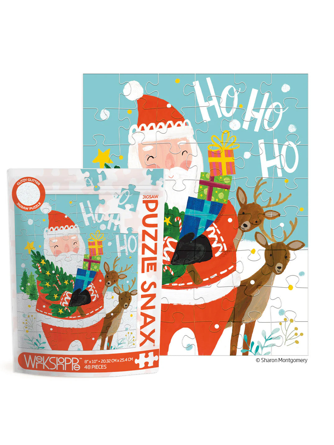 Ho Ho Ho Santa Puzzle Snax