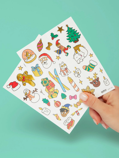 ho ho ho temporary tattoos