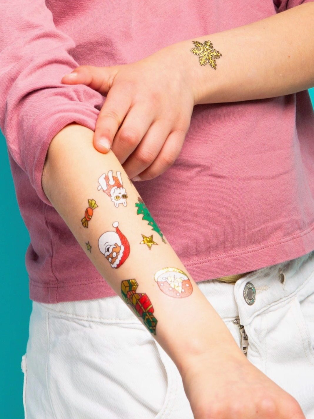 ho ho ho temporary tattoos