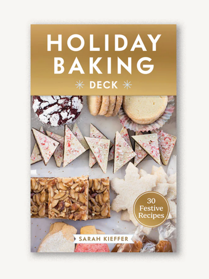 holiday baking deck