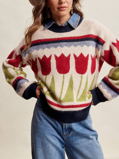 Holland Tulip Sweater