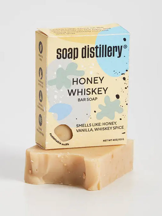 honey whiskey bar soap