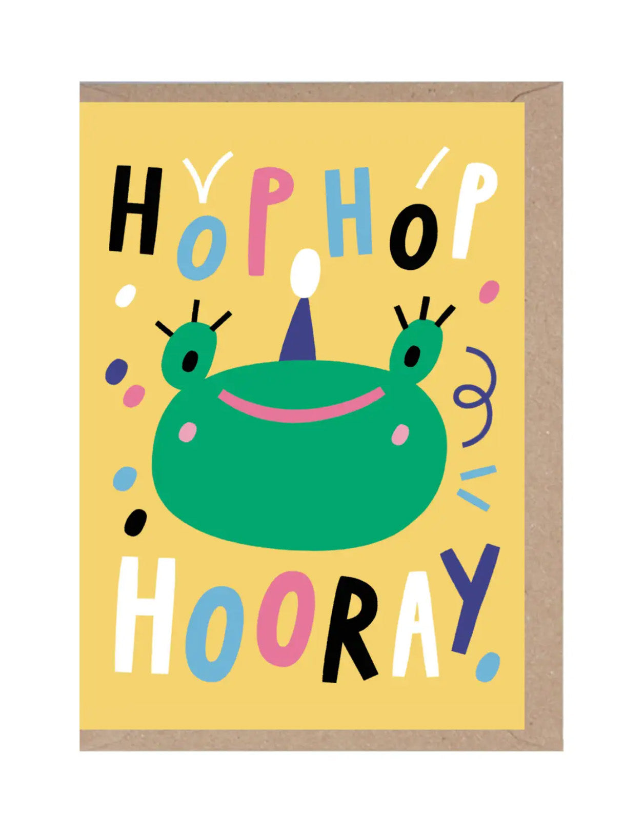 hop hop hooray birthday card