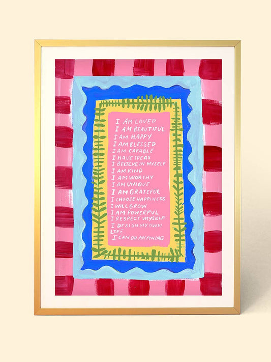 I Can Do Anything Affirmations Print