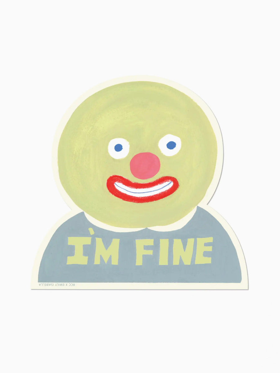 I'm Fine Sticker