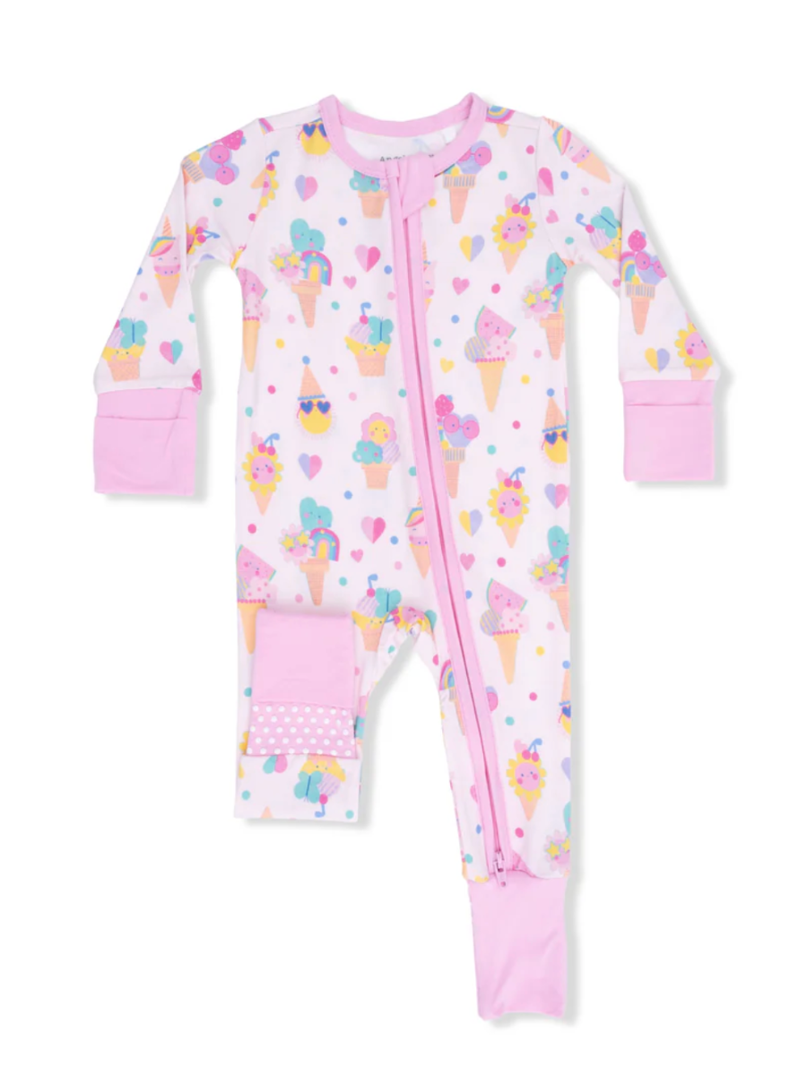 Ice Cream Fun Crew Convertible Romper