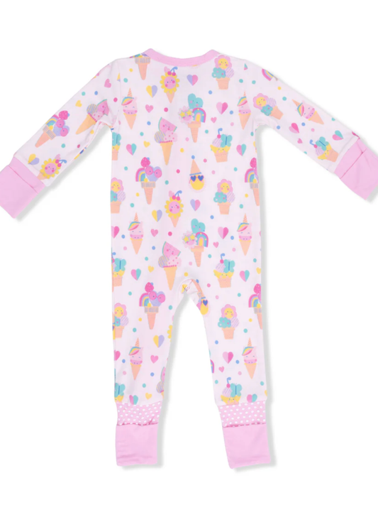 Ice Cream Fun Crew Convertible Romper