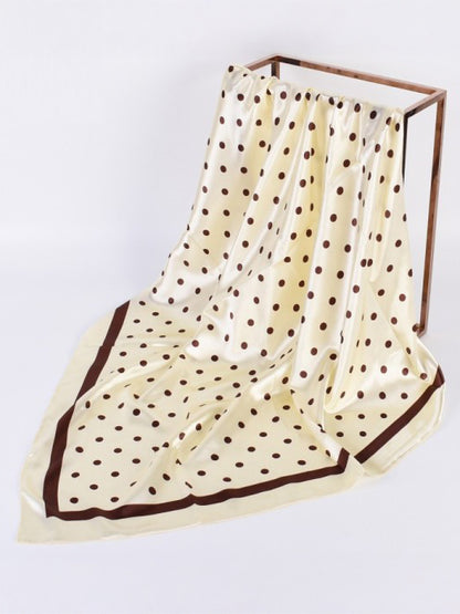 Ivory Polka Dot Bandana