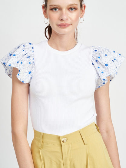 jackie puff top