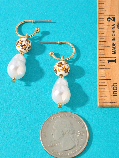 jessie pearl drop earrings