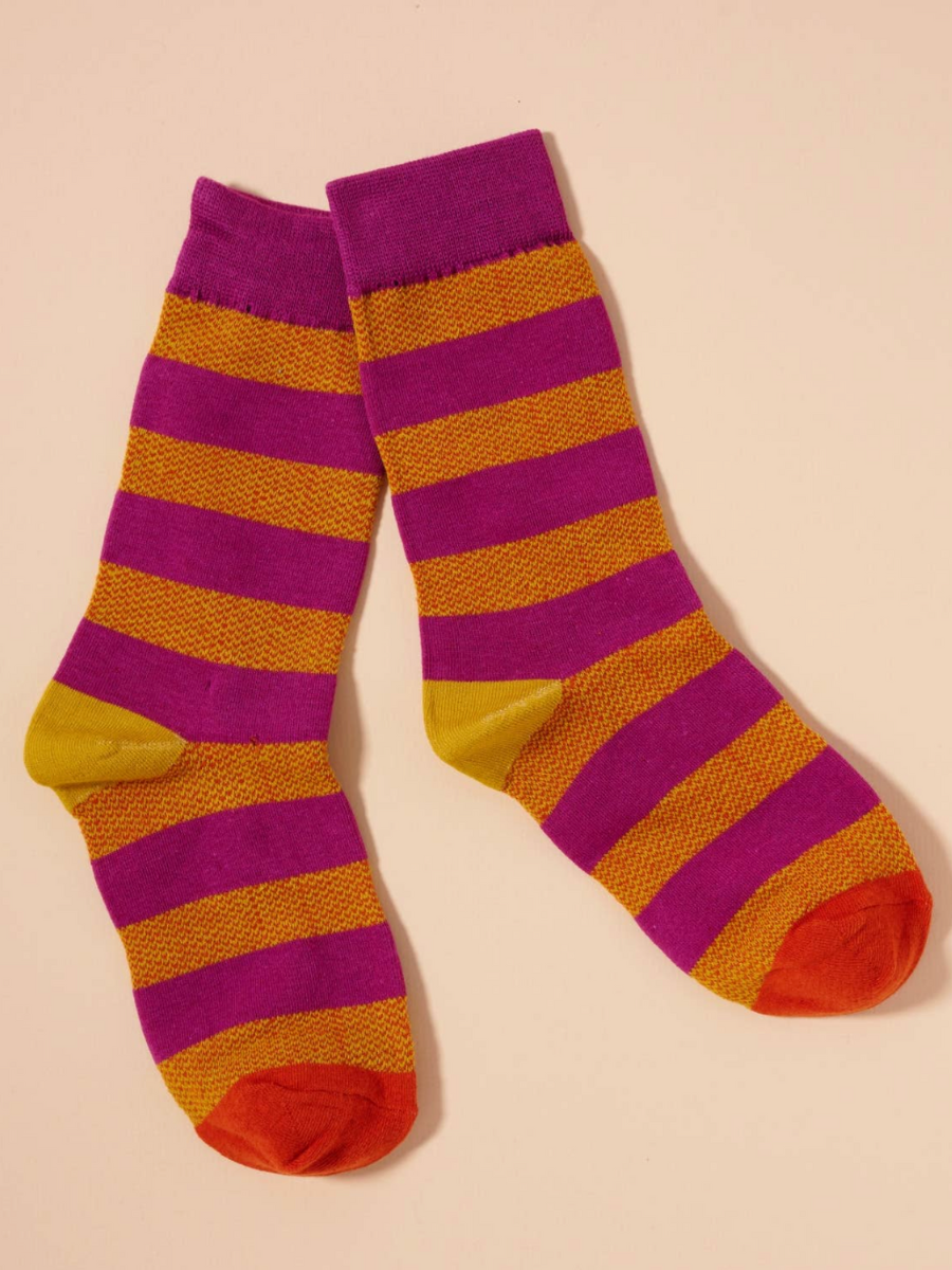 joanna striped socks