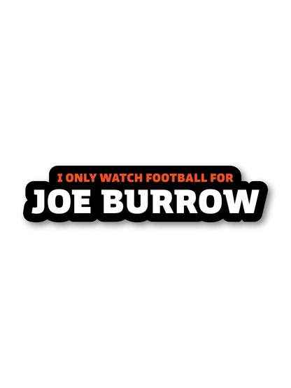 Joe Burrow Football Sticker