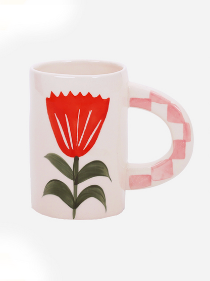 katani hand-painted ceramic mug