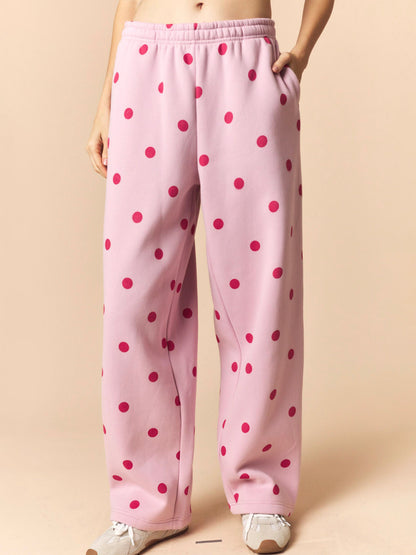 Katrina Polka Dot Sweatpants